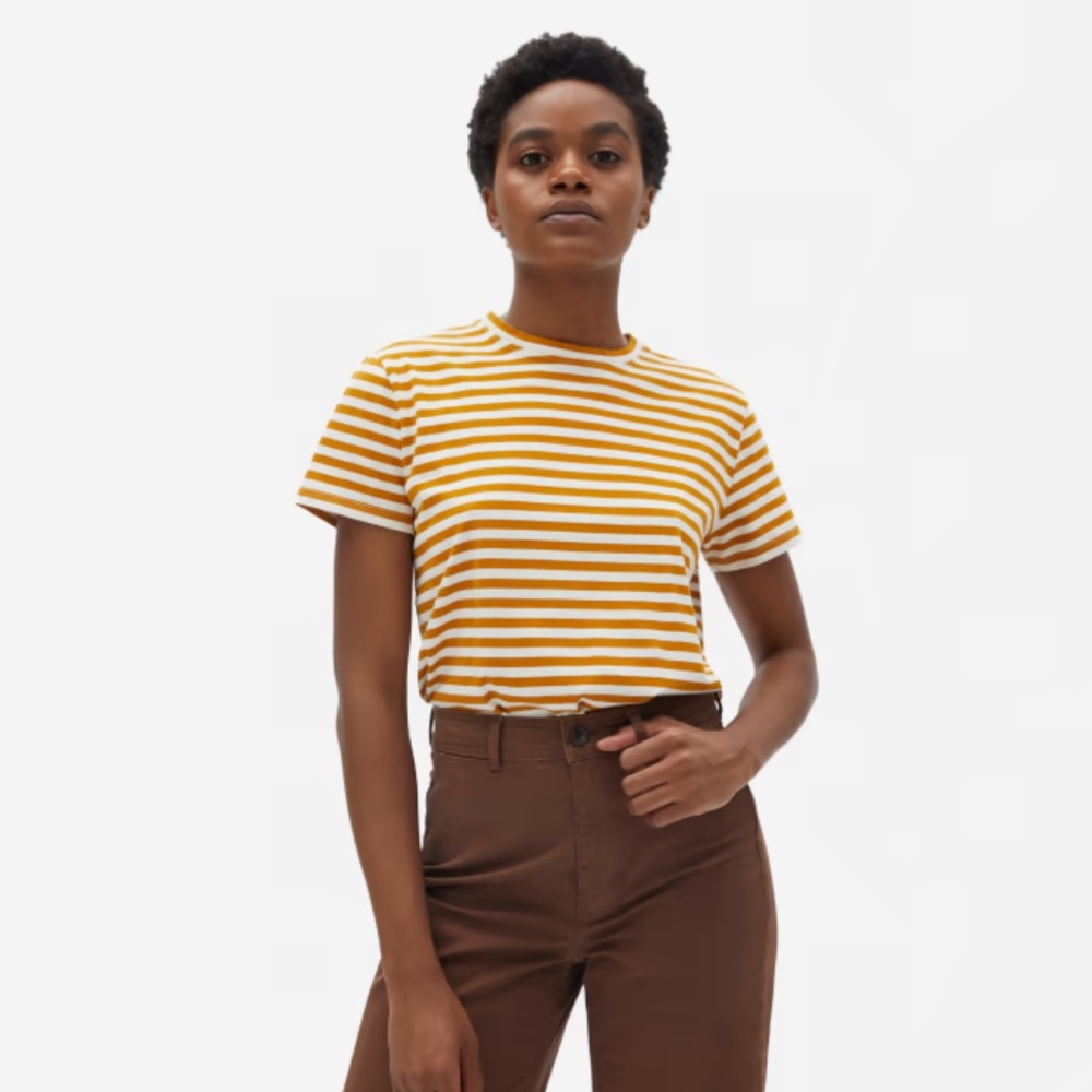 Everlane Organic Cotton Box-Cut Tee